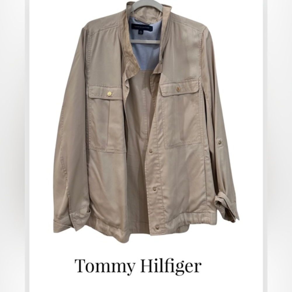 Tommy Hilfiger Jacket - Tan‎ cotton blend - XL - Excellent Condition